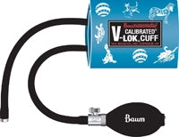 Calibrated V-Lok - Blood Pressure Cuff and Bulb Infant Arm X - Small Cuff 10 - 19 cm Polyester Cuff - 1821DNL