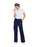 Landau Uniforms - Scrub Pants Small Navy Blue Female - 8385BNPS