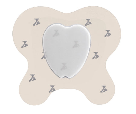 Optifoam Ag+ - Silver Foam Dressing 5-1/2 X 6 Inch Sacral Sterile - MSC9606EP