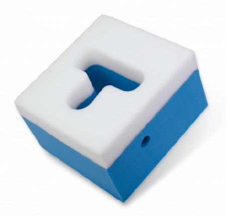 ProCare Premium - Prone Head Positioner with Tube Access Procare Premium 9-1/2 W X 10-1/2 D X 7 H Inch Foam Freestanding - 79-90871
