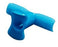 Summit Medical - Ear Ventilation Tube Grommet T-Tube 1.27 mm Inner Diameter / 6.4 mm Inner Flange Diameter / 3.8 mm Outer Flange Diameter / 2.4 mm Inner Flange Distance / 3.5 mm Total Length Silicone Elastomer Blue Sterile - VT-0403-01