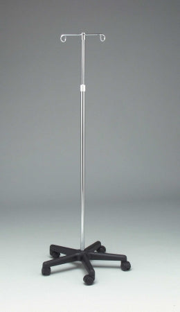 Dukal IV Stand 4-Hook 5 Casters - 4356