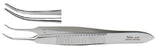 Miltex Miltex Dressing Forceps Graefe 2-3/4 Inch OR Grade Stainless Steel (German) Curved Serrated Jaws - 18-818