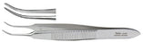 Miltex - Dressing Forceps Graefe 2-3/4 Inch Length OR Grade German Stainless Steel Curved Serrated Jaws - 18-818
