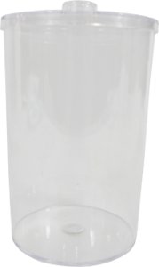 Mabis Healthcare Sundry Jar Polystyrene Clear - 39-803-000