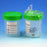Globe Scientific Specimen Container 2-1/4 X 2-7/8 Inch Polypropylene Patient Information Screw Cap 120 mL (4 oz.) Sterile - 5912