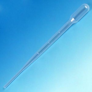 Globe Scientific Transfer Pipette 5 mL 0.5 mL Graduation Increments NonSterile - 137040