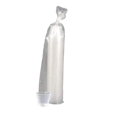 Dynarex Dynarex Graduated Medicine Cup 1 oz. Clear Plastic Disposable - 4252