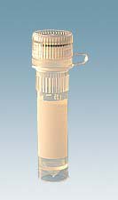 Sarstedt - Microcentrifuge Tube Conical Bottom, Skirted Plain 10.8 X 46 mm 2 mL Without Color Coding Screw Cap Polypropylene Tube - 72.694.106