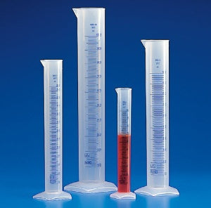 Globe Scientific Graduated Cylinder Polypropylene 100 mL - 602563-1