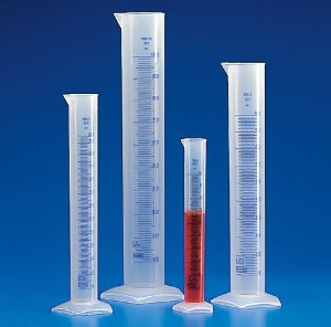 Globe Scientific - Graduated Cylinder Polypropylene 100 mL - 602563-1