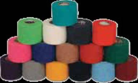 Andover Coated Products Powerflex Cohesive Bandage 2 Inch X 6 Yard Standard Compression Self-adherent Closure Red NonSterile - 3720RD