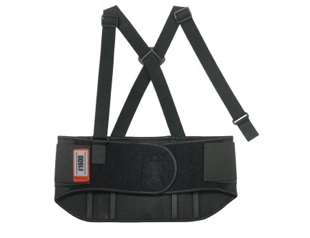 ProFlex 1600 Standard - Worker Back Support with Suspenders 4X-Large Hook and Loop Closure 52 to 58 Inch Waist Circumference 9 Inch Height Adult - 11108