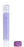 Sarstedt - Test Tube Flat Bottom Plain 13 X 82 mm 7 mL Violet Screw Cap Polypropylene Tube - 62.550.019