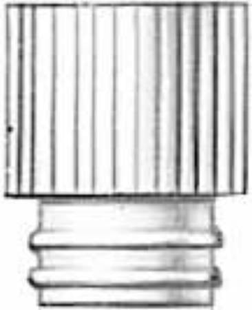 Sarstedt Push Cap Low Density Polyethylene, 1000/Bag Fits 75 X 12 mm, 75 X 11.5 mm and 55 X 12 mm Centrifuge Tubes - 65.809.001
