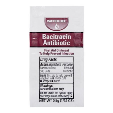 Water Jel - First Aid Antibiotic Ointment 0.9 Gram Individual Packet - WJBA1800.00.000