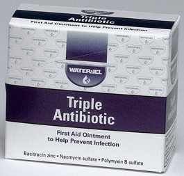 Water Jel Water Jel First Aid Antibiotic 25 per Box Ointment Individual Packet - WJBA1800