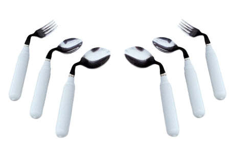 Sager - Teaspoon Angled / Right Handed Vinyl-Coated - 61-0047R