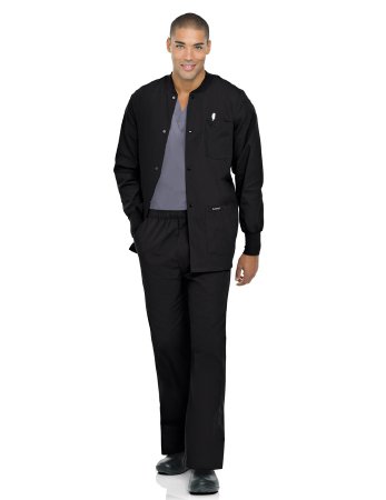 Landau Uniforms - Scrub Pants 4X-Large Black Male - 8550BKP4XLG