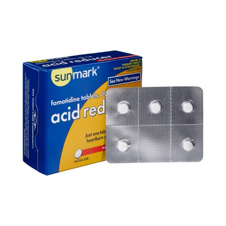 sunmark - Antacid 20 mg Strength Tablet 25 per Box - 49348081705
