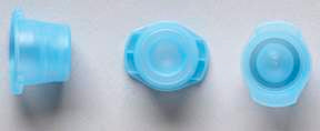 Troy Biologicals Fisherbrand VersaClosure Tube Closure Universal Sizing, Blue For 10 mm / 12 mm / 13 mm / 16 mm Test Tubes - 270721