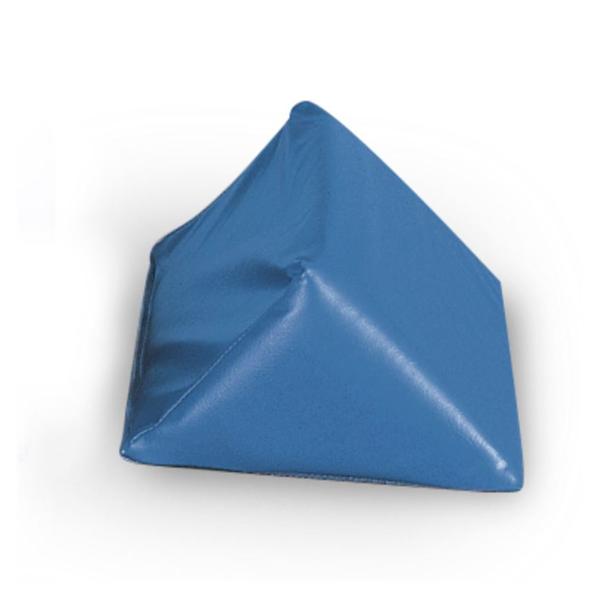 Hausmann Industries Bolster Wedge Positioning Medium Blue Vinyl Cover Anti-Slip/Firm Support Ea - 43