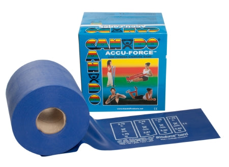 Fabrication Enterprises CanDo Accuforce Exercise Resistance Band Blue 50 Yard Heavy Resistance - 1470011