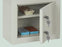 Health Care Logistics Narcotic Cabinet 20 Gauge Steel 2 Locks - 3699