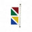 Unimed - Midwest Exam Room Signal Flag Wall Mount 2-Flag - DRSC024502