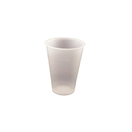 Saalfeld Redistribution Pactiv Drinking Cup 3 oz. Translucent Plastic Disposable - YE3