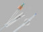 Cook Medical Universa Foley Catheter 2-Way Round Closed Tip 5 cc Balloon 16 Fr. Silicone - G17207