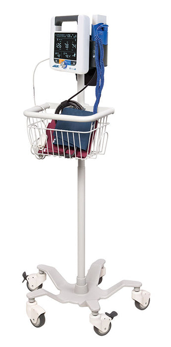 Fabrication Enterprises Stand, Mobile F/Adview 2 Diagnostic Station - 77-0038