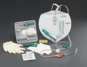Bardex I.C. Advance - Indwelling Catheter Tray Foley 16 Fr. 5 cc Balloon Antimicrobial Coated Silicone - 300316A