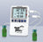 Health Care Logistics Traceable Hi-Accuracy Refrigerator / Freezer Thermometer Fahrenheit / Celsius -58° to 158°F (-50° to 70°C) 2 Bottle Probes Wall / Door Mount Battery Operated - 17989