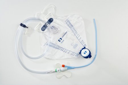 Dover - Indwelling Catheter Kit Foley 16 Fr. 5 cc Balloon Hydrogel Coated Silicone - PP16SD