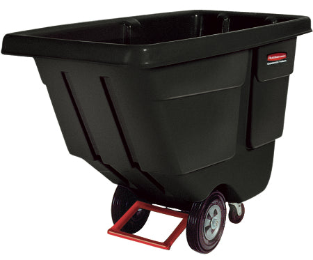 Saalfeld Redistribution Tilt Truck 12 Inch Diameter / Rubber / Semi-Pneumatic Wheel / 2 Swivel / 2 Wheels / Polyolefin Casters 12 Inch Diameter / Rubber / Semi-Pneumatic Wheel / 2 Swivel / 2 Wheels / Polyolefin Casters 850 lbs. HDPE - FG131400BLA