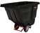 Saalfeld Redistribution Tilt Truck 12 Inch Diameter / Rubber / Semi-Pneumatic Wheel / 2 Swivel / 2 Wheels / Polyolefin Casters 12 Inch Diameter / Rubber / Semi-Pneumatic Wheel / 2 Swivel / 2 Wheels / Polyolefin Casters 850 lbs. HDPE - FG131400BLA