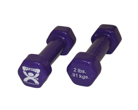 Fabrication Enterprises CanDo Dumbbell Set Cando 2 X 2 lbs. - 10-0551-2