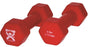 Fabrication Enterprises CanDo Dumbbell Set Cando 2 X 6 lbs. - 10-0555-2