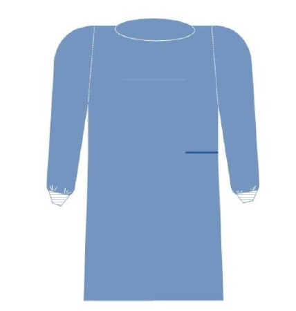 C-Core Medical Non-Reinforced Surgical Gown with Towel X-Large Unisex Sterile Blue - 30131