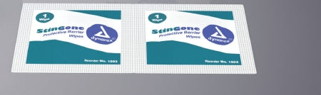 Dynarex StinGone Skin Barrier Wipe Polyaminopropyl Biguanide , 20% Polyaminopropyl Biguanide , 20% Individual Packet NonSterile - 1503