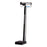 Health O Meter - Column Scale with Height Rod Balance Beam Display 500 lbs. / 200 kg Capacity Black / White Analog - 450KL