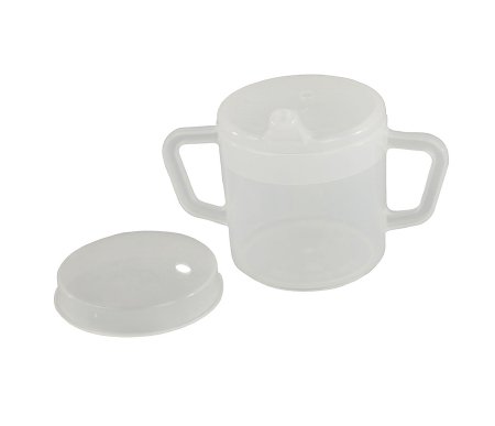 PSC - Drinking Mug 8 oz. Translucent Plastic Reusable - 60-1012