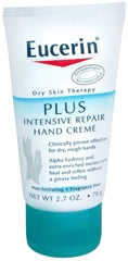 Beiersdorf Eucerin Advanced Repair Hand Moisturizer 2.7 oz. Tube Unscented Cream - 7214063382