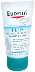 Eucerin Advanced Repair - Hand Moisturizer 2.7 oz. Tube Unscented Cream - 07214063382