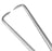 Medgyn Products Tenaculum 6-3/4 Inch, Single-Tooth, Schroeder Braun - 31004