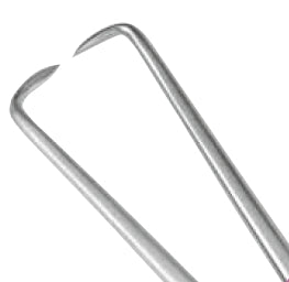 Medgyn Products - Tenaculum 9-3/4 Inch, Single-Tooth, Schroeder Braun - 031004