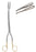 Medgyn Products MedGyn Obstetrical Forceps Sopher 11 Inch Surgical Grade Stainless Steel NonSterile NonLocking Finger Ring Handle Slightly Curved Serrated Fenestrated Oval Jaws - 31123