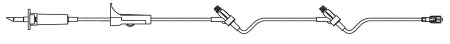 B. Braun SafeDAY Administration Set 10 Drops / mL Drip Rate 88 Inch Tubing 2 Ports - 352240