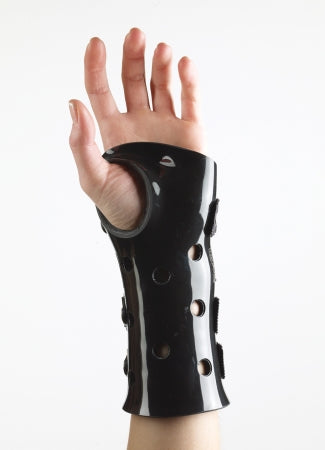Corflex - Wrist / Hand Splint Polyethylene / Foam / Stockinette Right Hand Black Large - 37-0503-000